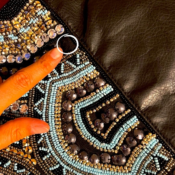 Twig And Arrow Beaded Bag Clutch or Shoulder Bag - Picture 8 of 8